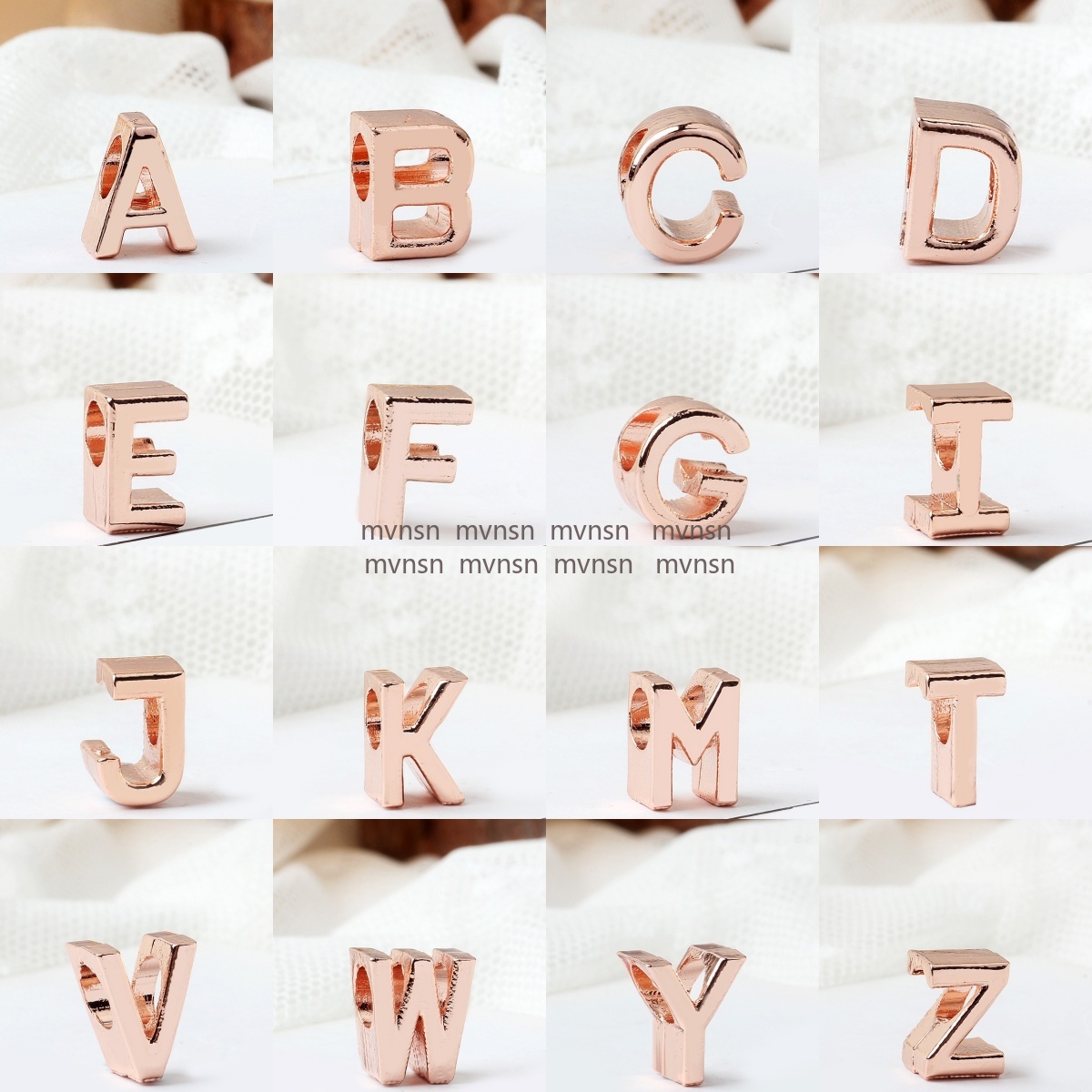 jewelry woman designer Charms rose gold 26 English letters beads with box luxury jewelry for women Charms fit bracelets necklaces heart pendant part