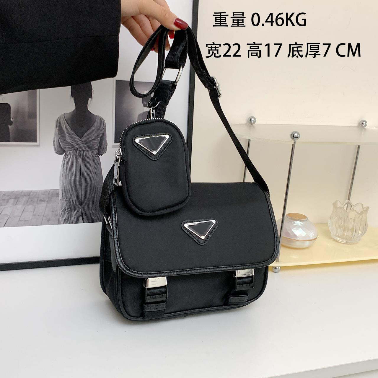 Designer Waist bag Denim blue canvas famous Chest bag Luxury Genuine leather Shoulder Bags fashion Belt Bag women purse pocket Cross Body handbags