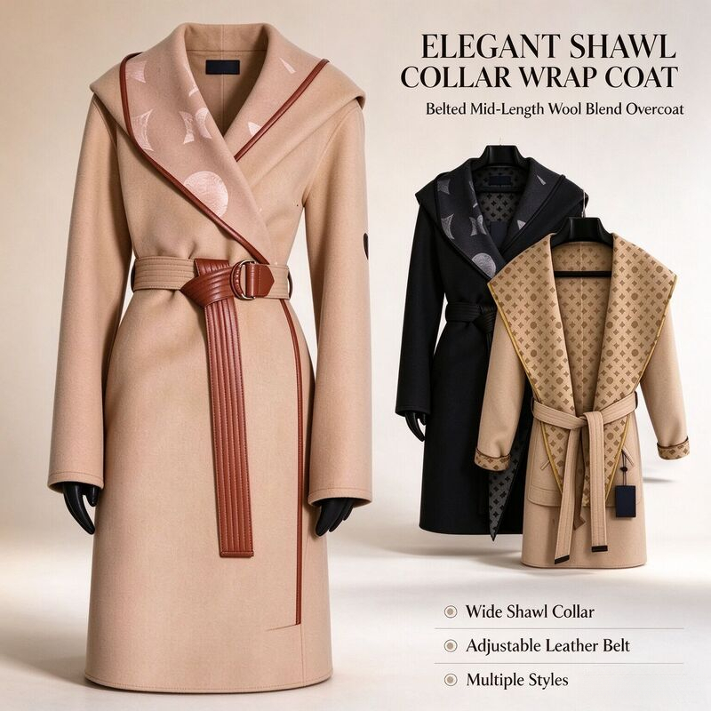 NEW LVSWomens Jackets Wool Blend Coats Long Fur Trench Puffy Downs Jacket Classic Woman Hooded Designer Tops Slim Windbreaker Warm Wind tees