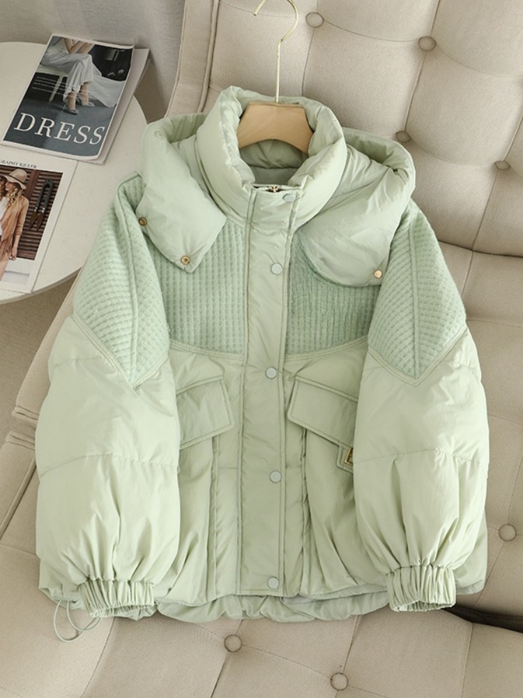 Designer 2026 new style women's winter short Korean-style loose thickened student fashionable cotton jacket with a stylish design