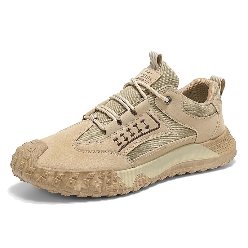 Men's Breathable Casual Sneakers Non-Slip Outdoor Hiking Shoes Lightweight Comfortable Walking Footwear