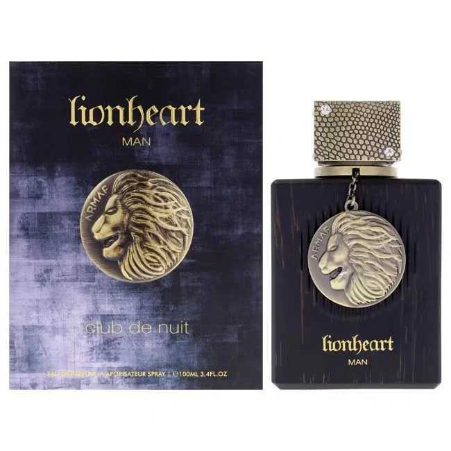 Nuit De Club Armaf Lionheart Man Eau De Parfum 100ml 3.4fl.oz Long Lasting Woody Spicy Men's Perfume M261016