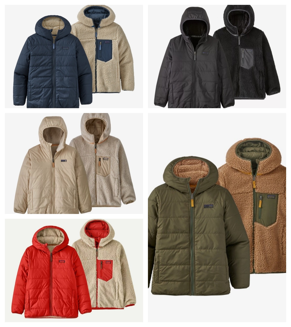 Autumn/Winter Women's Children's Outdoor Sports Leisure Double-Sided Fleece Warm Hooded Jacket Coat 68095#