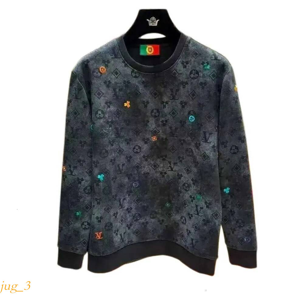 louis Hoodies Sweatshirts Spring and Autumn tide casual sweater crew neck fashion top mens long sleeves handsome largeHome Casual Men's Clothin