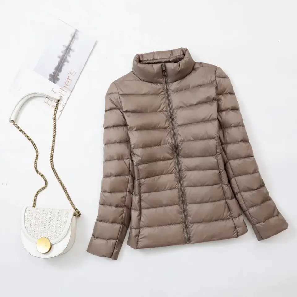 Women's Down Parkas NewBang 8XL 7XL Plus Size Ultra Light Down Jacket Women Autumn Winter Warm Coat Lightweight Warm Jackets Female ParkaT26101