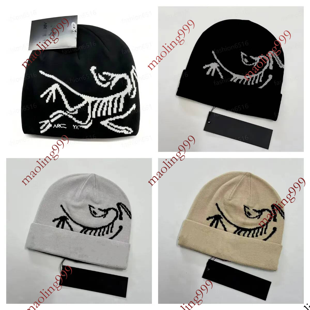 2025 Winter Hat Classic arc Beanie women Designer Beanies Bonnet Luxe Skull Cap Casquette Knitted Fitted Hats for Men Luxury Muts Berretto fashio