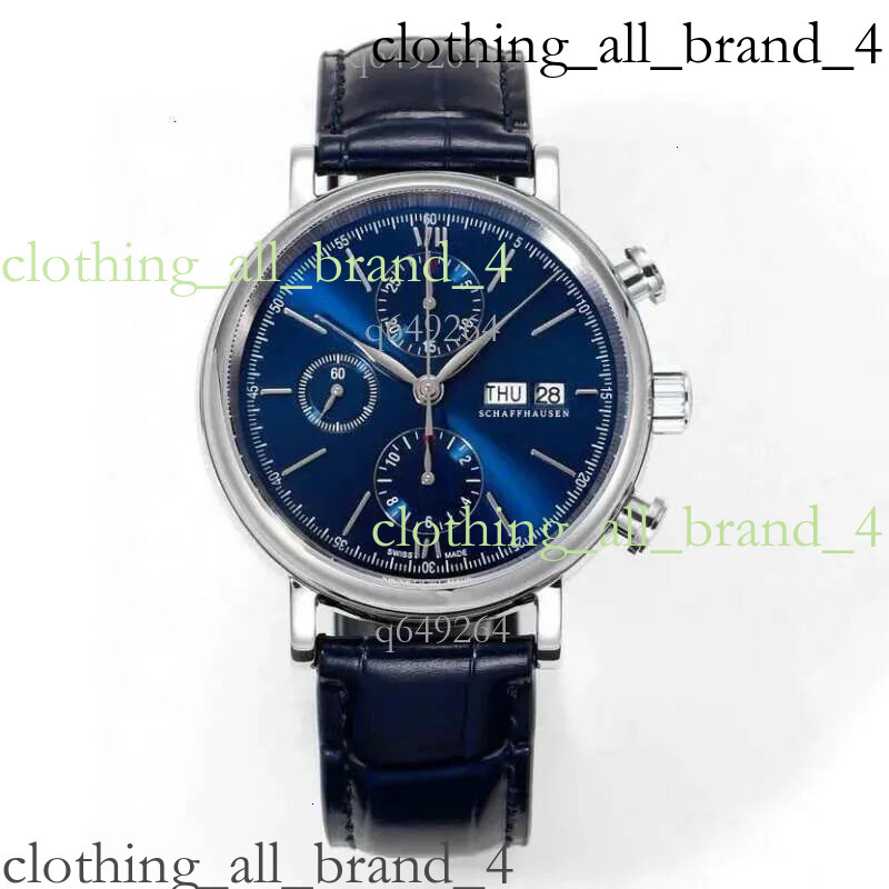 Iwcpilot Designer Luxury Automatic Mechanical Men Wanpai Wave Iwcbrand Watch Fino Series Six Hand Chronograph High Quality Manufacturers Iwcpilotwat