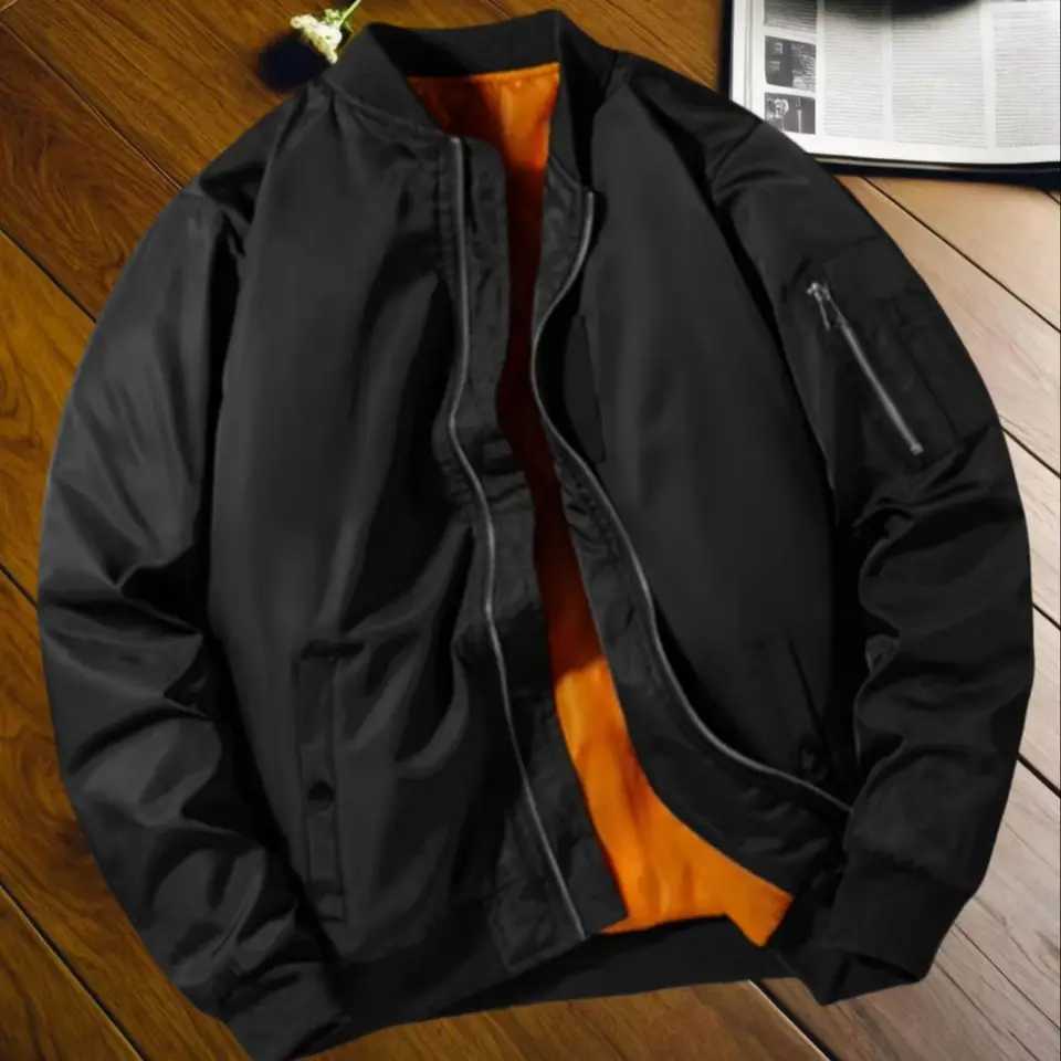 Men's Autumn Winter Top with Zipper Design Multiple Detail Design Three Colors Available Casual Fashion Upperwear Jacket S261017H8GO