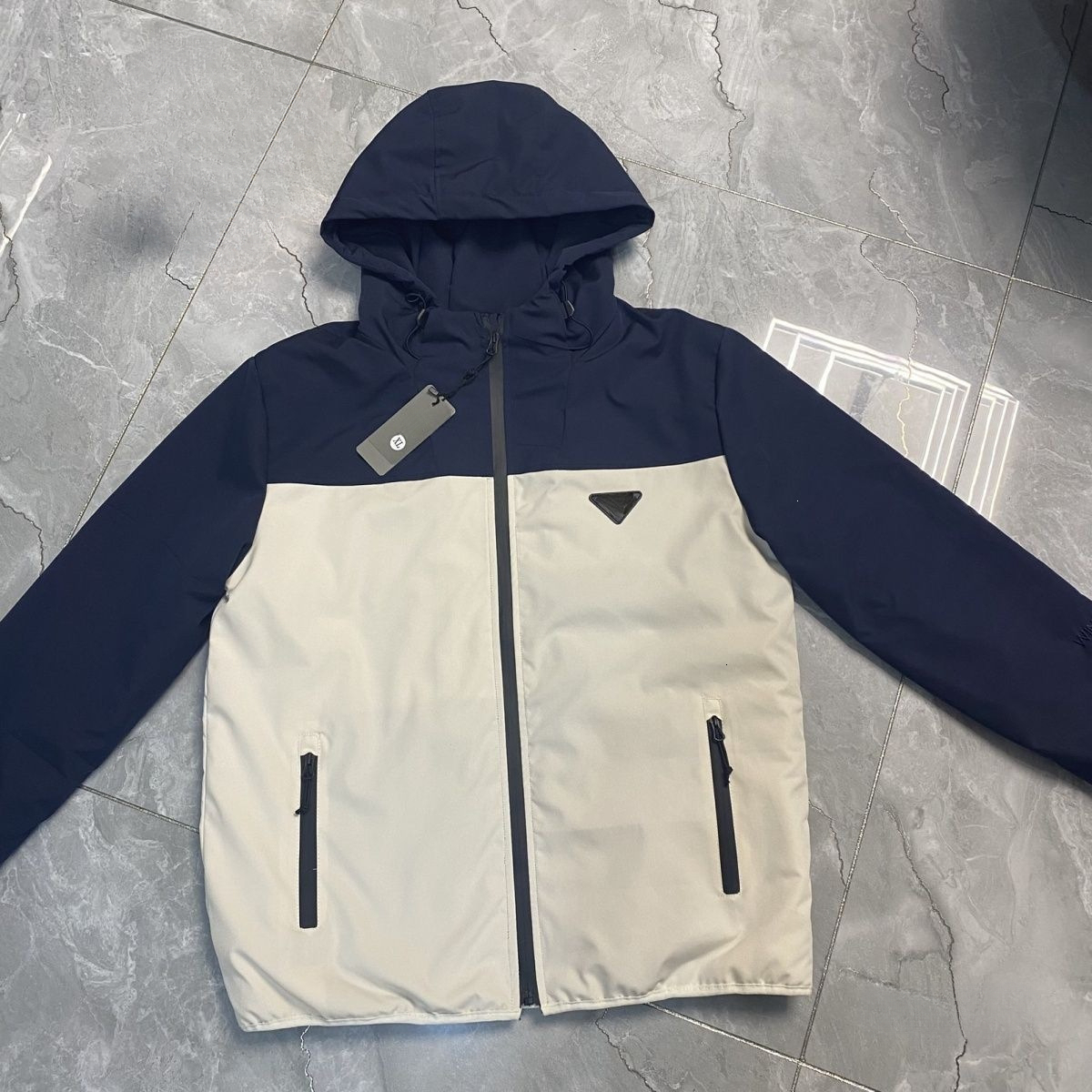 Coat Windbreaker Jacket Hooded Men's Jacket Designer Men's Jacket Windproof Hooded Jacket Fashion Embroidery Thick Warm Autumn/winter Jack