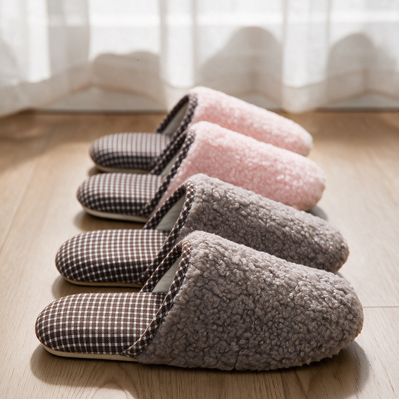 Cotton slippers indoor use, suitable home, winter, with soft soles, quiet, warm, non-slip, available women and men, perfect for autumn ddmykukumalu