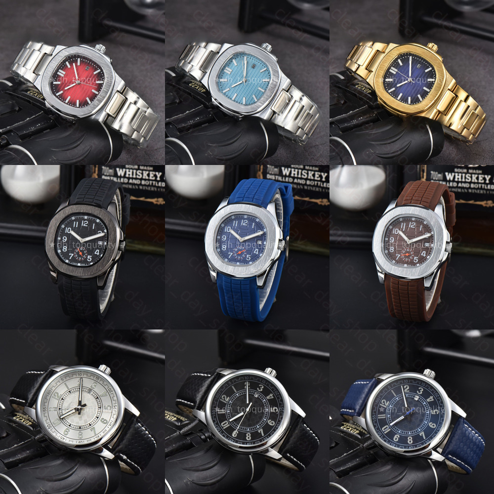 AAA Mens Ptek Philip Watch Luxury Man Designer Watch Nautilius Man 5711Nautilius Pateklies Watch Woman Quartz Automatic Watch Men's Casual Fash