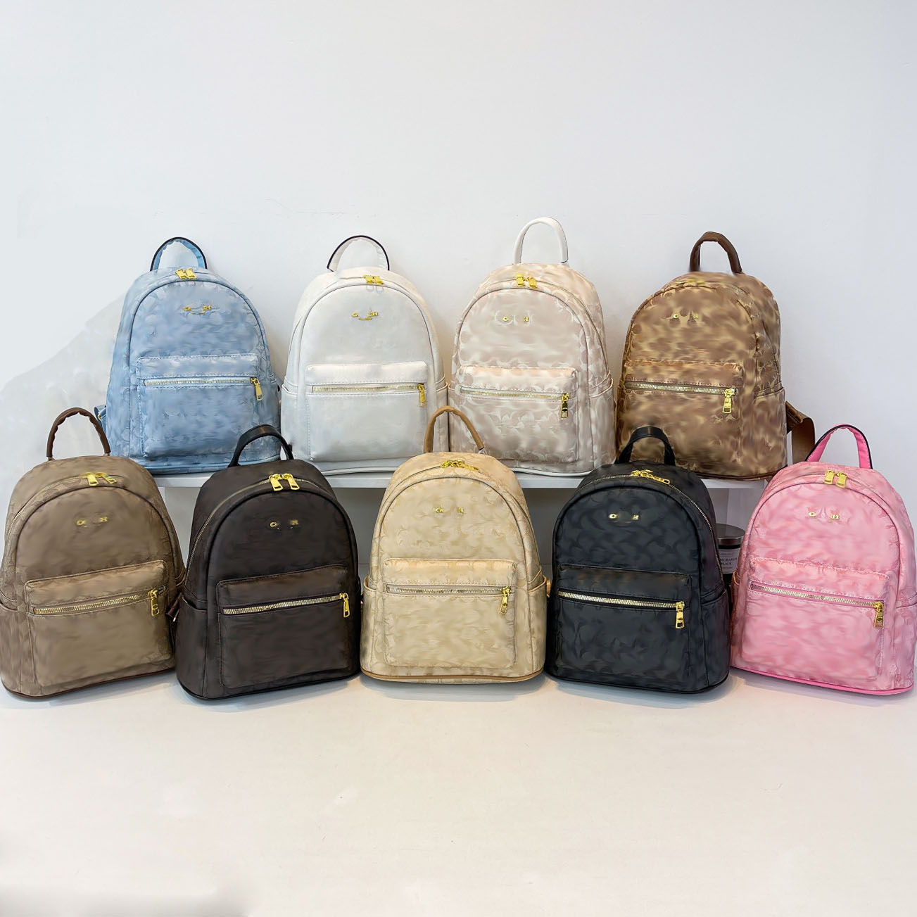Designer's light luxury brand unisex backpack fashion backpack outdoor sports luxury leather backpack women's laptop bag travel bag