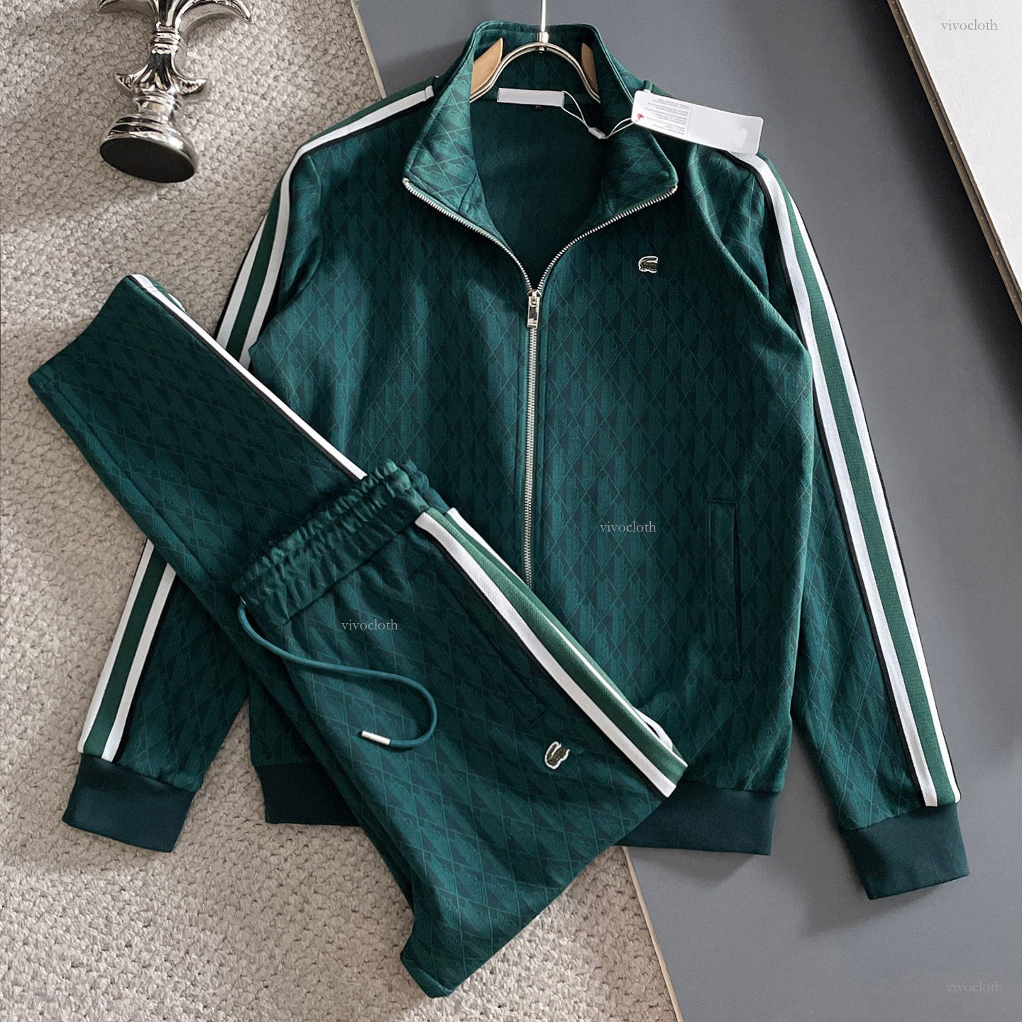 lacostlies tracksuit Tracksuits T Shirt shorts two piece Sweatershirts fashion Mens womens Tshirts Tracksuit Jogger set summer high quality Designer
