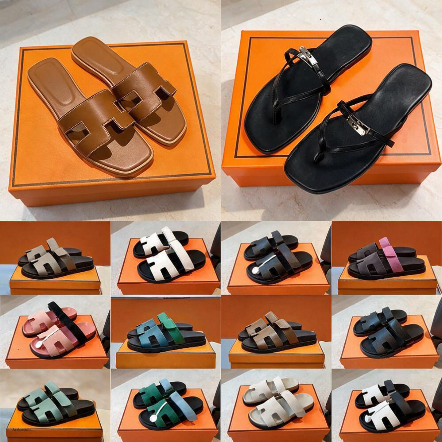 designer shoe Top Quality designer slippers brown tan light pink olive sude mens fashion slides outdoor comfortable womans sandals summer beach slid