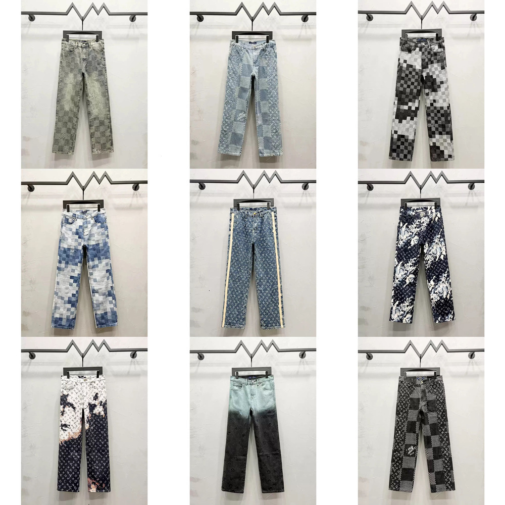 3A Louuise Jeans Designer Jeans jeans womens designer For Mens Men Designer Baggy Jeans Ripped Denim Pants Luxury Distressed Men Women LSV Trousers