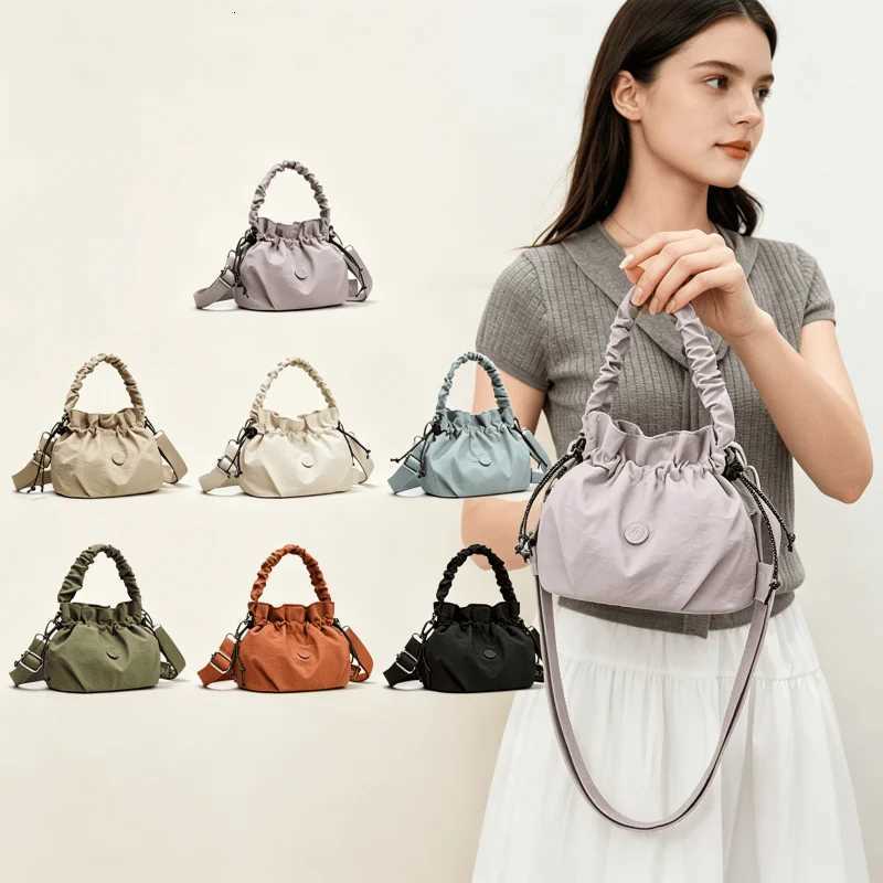 Shoulder Bags Fashion Nylon Women's Crossbody Bag Trendy Lightweight Small Tote Shoulder Bag for Casual Daily Commute Travel Handbags Tote H261