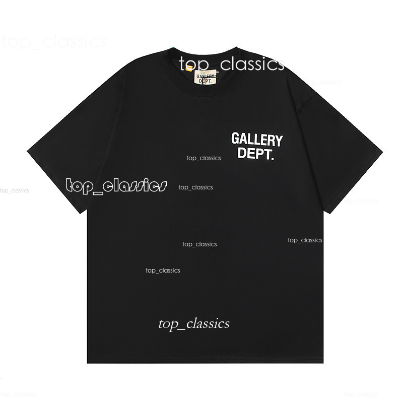 Gallarydeptt Shirt Designer Mens High Street Outdoor Casual Shirts Style New Trend Brand Galleryy Letter Printed Loose High Quality Short Sleeve T S