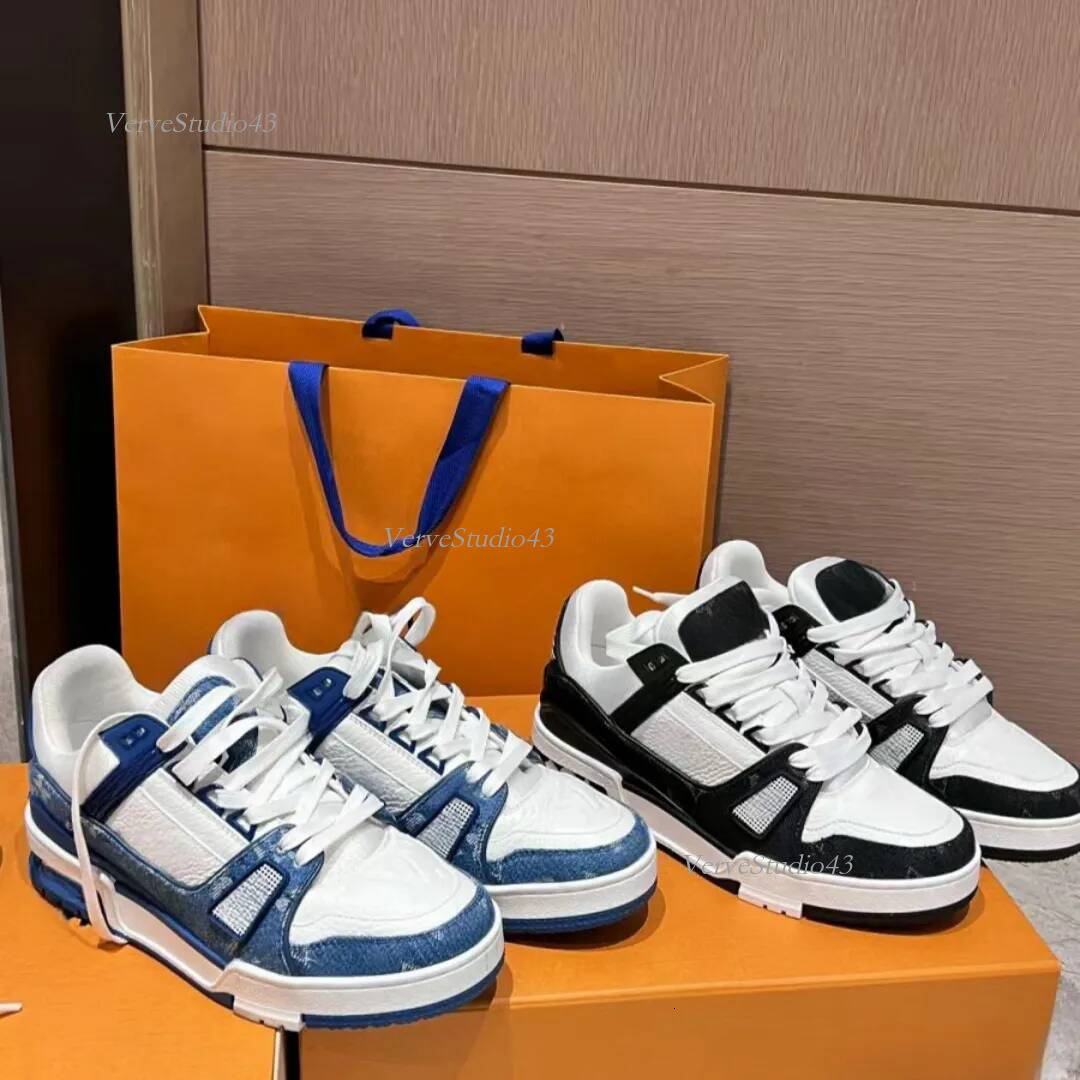 lvlyness shoes Designer Sneakers Luxury Skate Sneaker Mens Trainers Casual Runner Shoe Outdoor Leather Flower Skates Women Men skate louisd Shoes Si