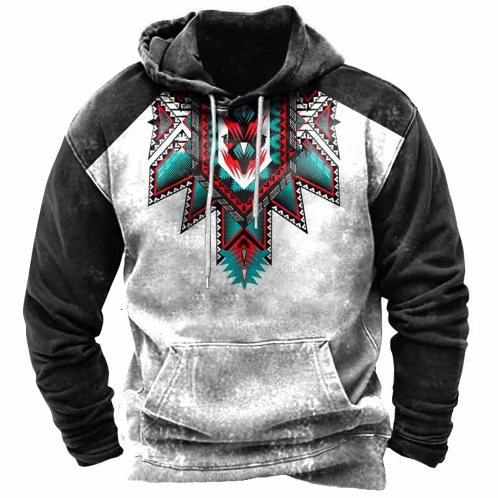 2026 Independent Station Printed Men's Hot-Selling 3D Hooded Sweatshirt With Drawstring And Pockets Free Shipping