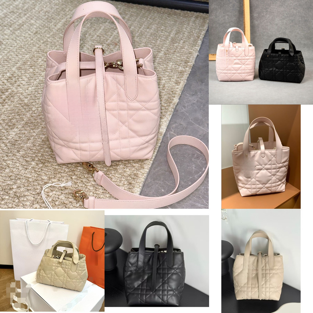 High Quality Designer D Toujours Horizontal And Vertical Diana Shoulder Bag Real Leather Bag Diamond Grid Indigenous Bag Shopping Bag Crossbody Bag