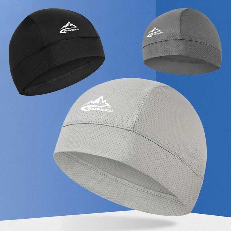 Cooling Skull Cap Helmet Lining Breathable Sweat Wicking Cycling Running Hat Quick Dry Cap Comfortable Outdoor Sports Hiking Cap S261017IABY