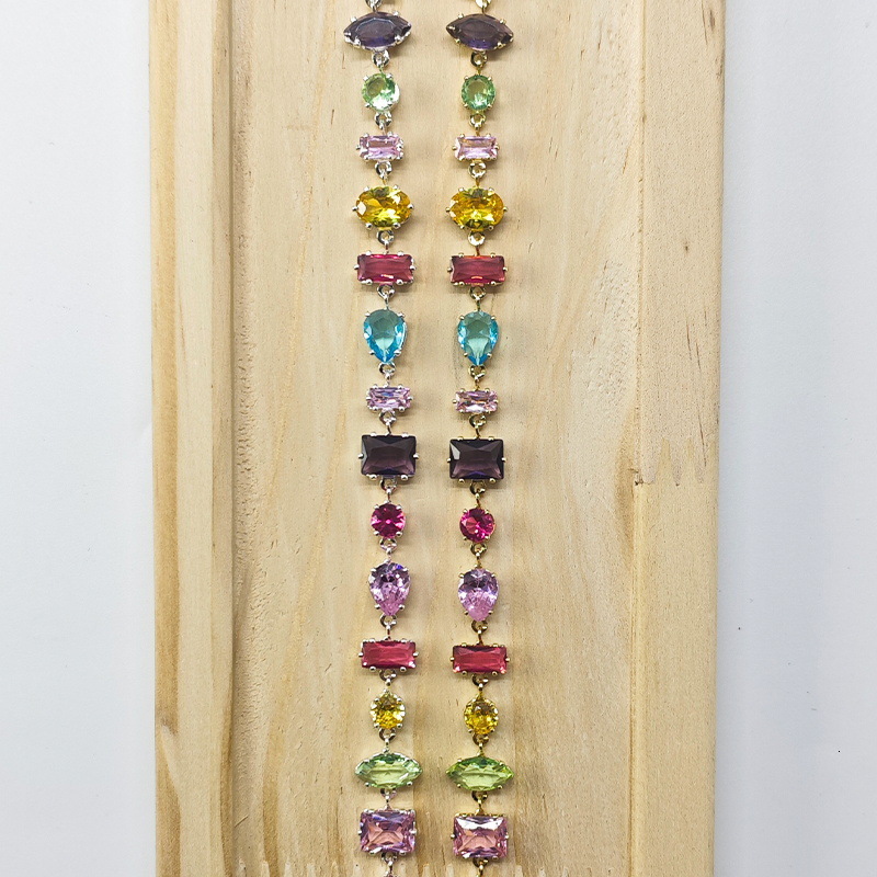 2025 New Colorful Zircon Bracelet For Women, Light Luxury Niche Design, Exquisite Bracelet, Versatile And Elegant High-End Jewelry