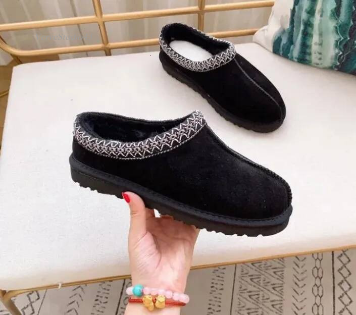 Tasman Slippers Snow uggswomens Sheepskin Shearling Tazz Mules Women Men Ultra Mini Platform Boot Slip on Shoes Suede Upper Comfort Fall Winter fd9