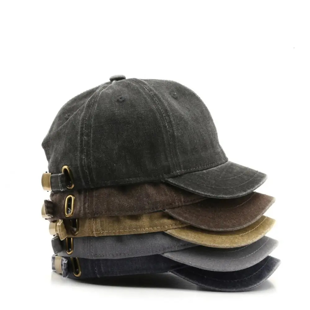 Fashion Dad Hat Cap Washed Cotton Adjustable Solid Color Baseball Cap Women Men Unisex Couple Cap261016