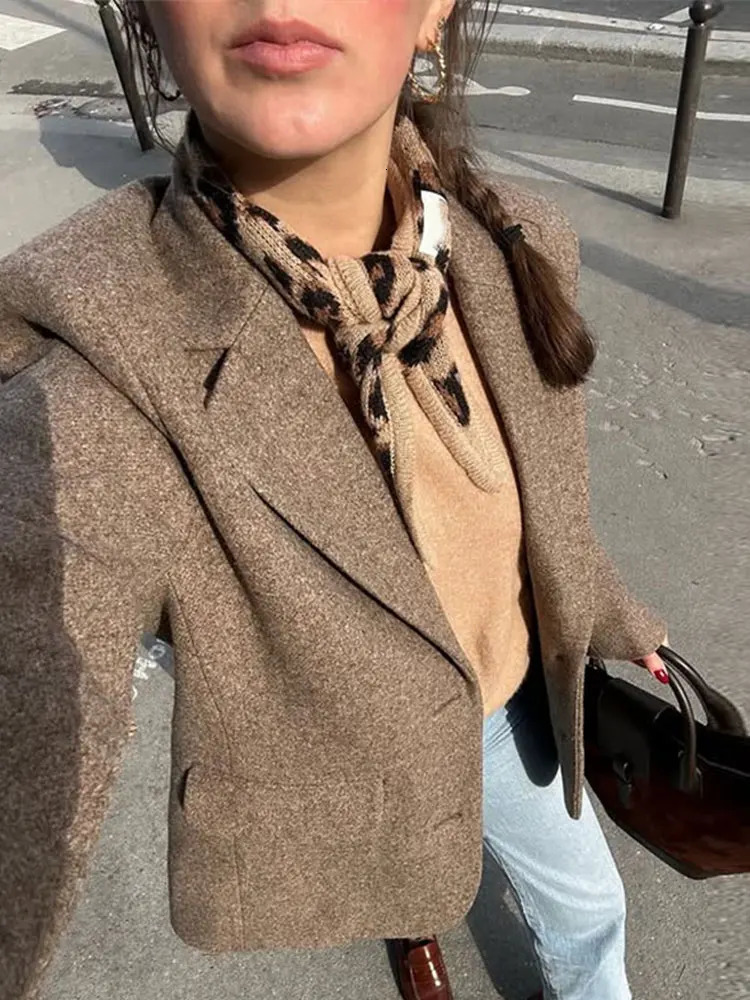 Casual Women Office Blazer With Fringes Fashion Single Breasted Long Sleeve Solid Female Coat Spring Jacket Commute 261017