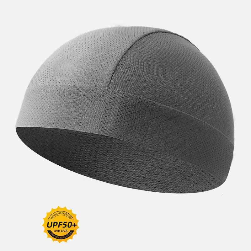 Beanie/Skull Caps Summer Sun Protection Hat Cycling Mesh Elastic Helmet Cover Breathable Beanie Lightweight Unisex Stylish Quick-Dry SkullcapT261017