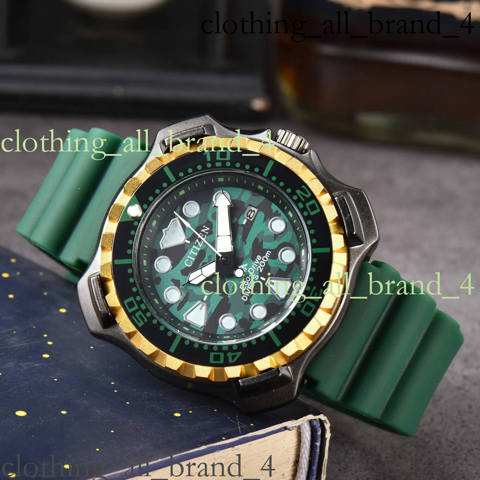 Citize Watch Men Luxury Trend Citi Quartz Calendar Waterproof Multi Function Fancy Round Stainless Automatic Date Designer High Quality Mens Citizen