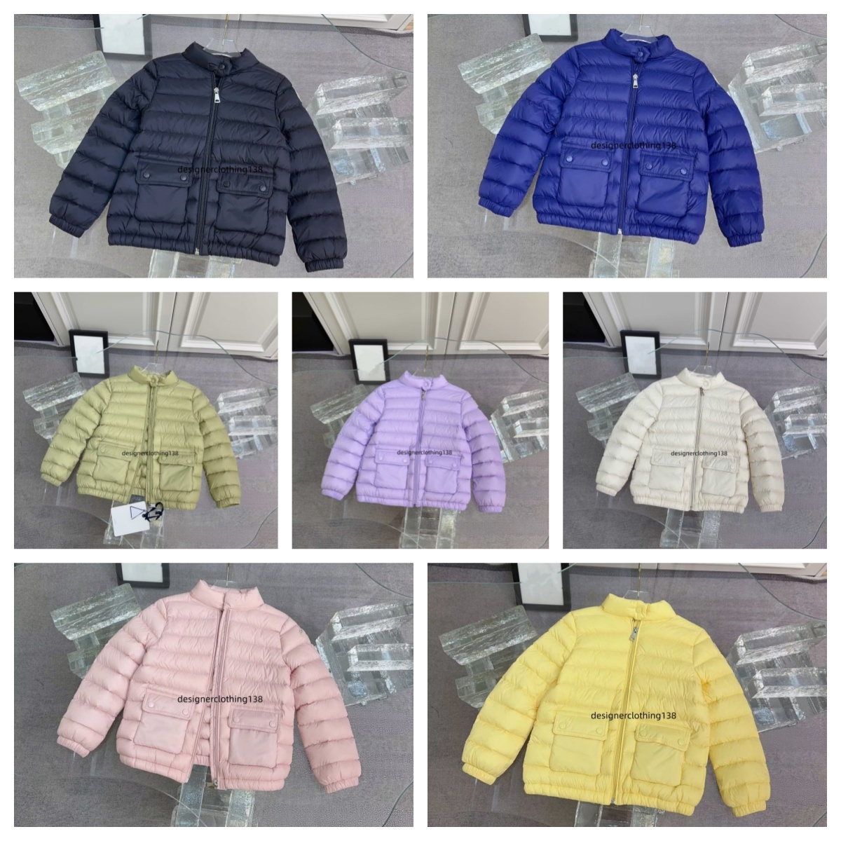 Baby Designer High quality brand down jacket High quality fashion children's jacket letter printed warm windproof jacket size 90cm-160cm Y555