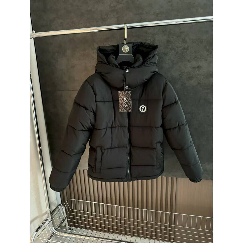 Trapness Star Men's Jackets Winter Hooded Designer Puffer Fashion Thickened Coat Letter Coats Shooters Trapstarse Jacket High Quality Fashion P