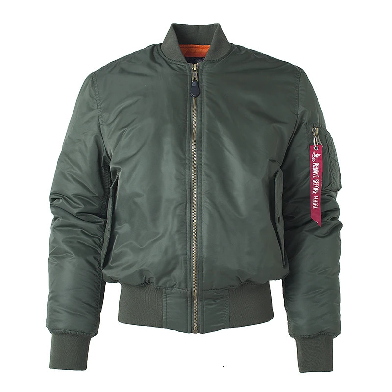 Windproof Winter Water Resistant US Army Military Air Force Pilot Unisex Padded Ma1 Flight Jacket Coats for Men 261015