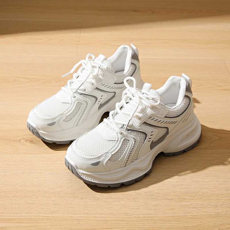 Casual Shoes Women Dad Shoes Mesh Breathable Platform Sneakers Fashion Walking Running Sport Shoes Lightweight Comfortable Female Footwear H261016