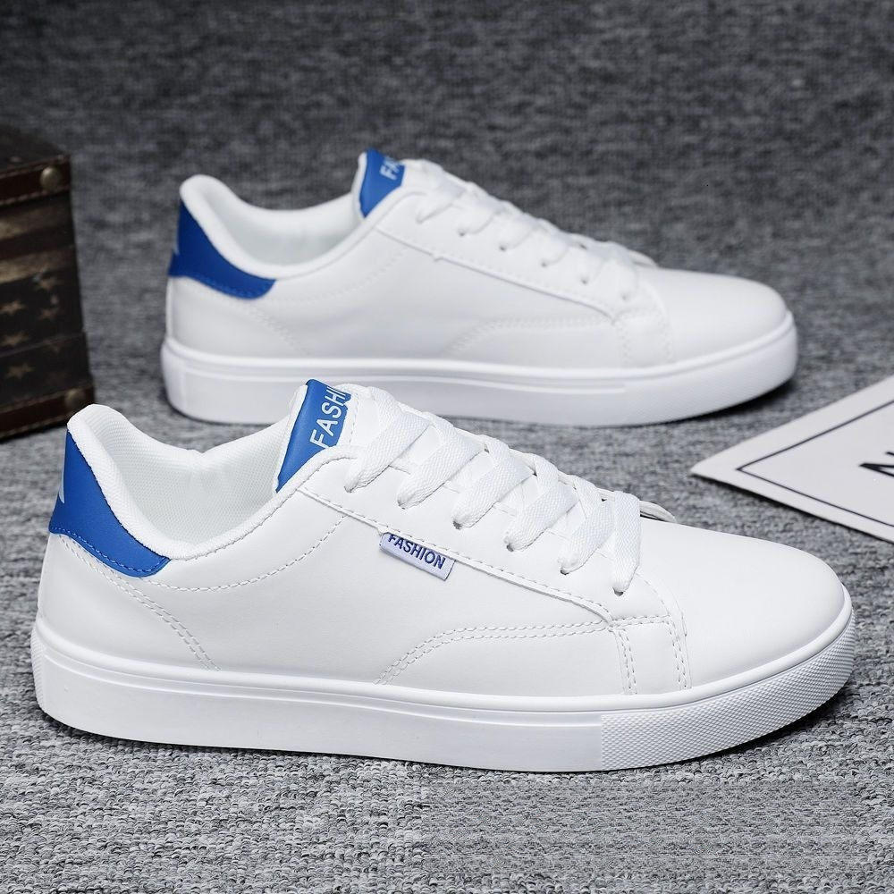 Korean-style versatile white sneakers for men, 2026 new model, popular men's casual shoes, trendy shoes, flat shoes for middle school students,