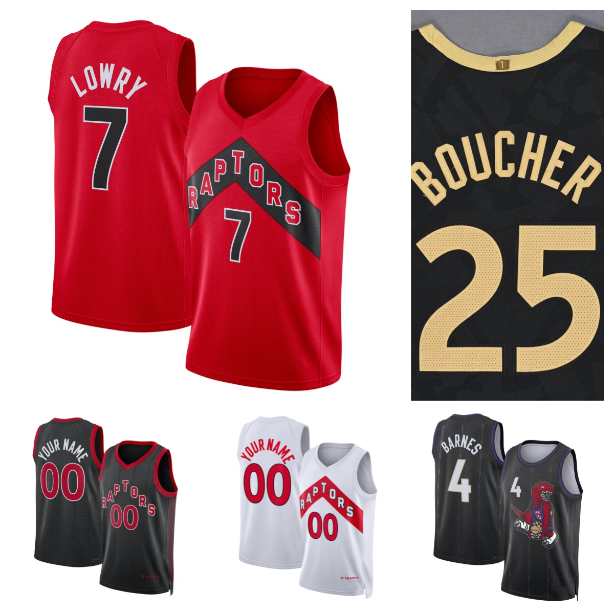 Raptorses Basketball Jerseys 4 Scottie Barnes 77 Jamison Battle Jaden Bradley Allen Graves Chucky Hepburn Custom Stitched
