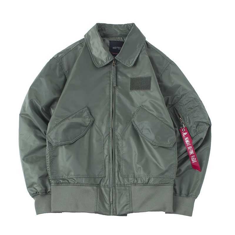 Tactical Army Military CWU/45P Bomber Jacket Men Flight Baseball Top Gun Black B3 Airforce Pilot Flight Wind Breaker S261017DGJ3