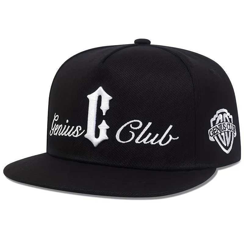 Letter Fashion Embroidery C Baseball Cap Side GENIUS CLUB Snapback Hats Adjustable Sports Leisure Caps Men Women Outdoor Sun Hat M261016