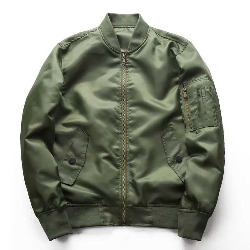 Trendy Brand Jacket Men's US Air Force Ma-1 Bomber Jacket Autumn and Winter Slim-fit Korean Embroidered Casual Baseball Clothes S261017GWV6