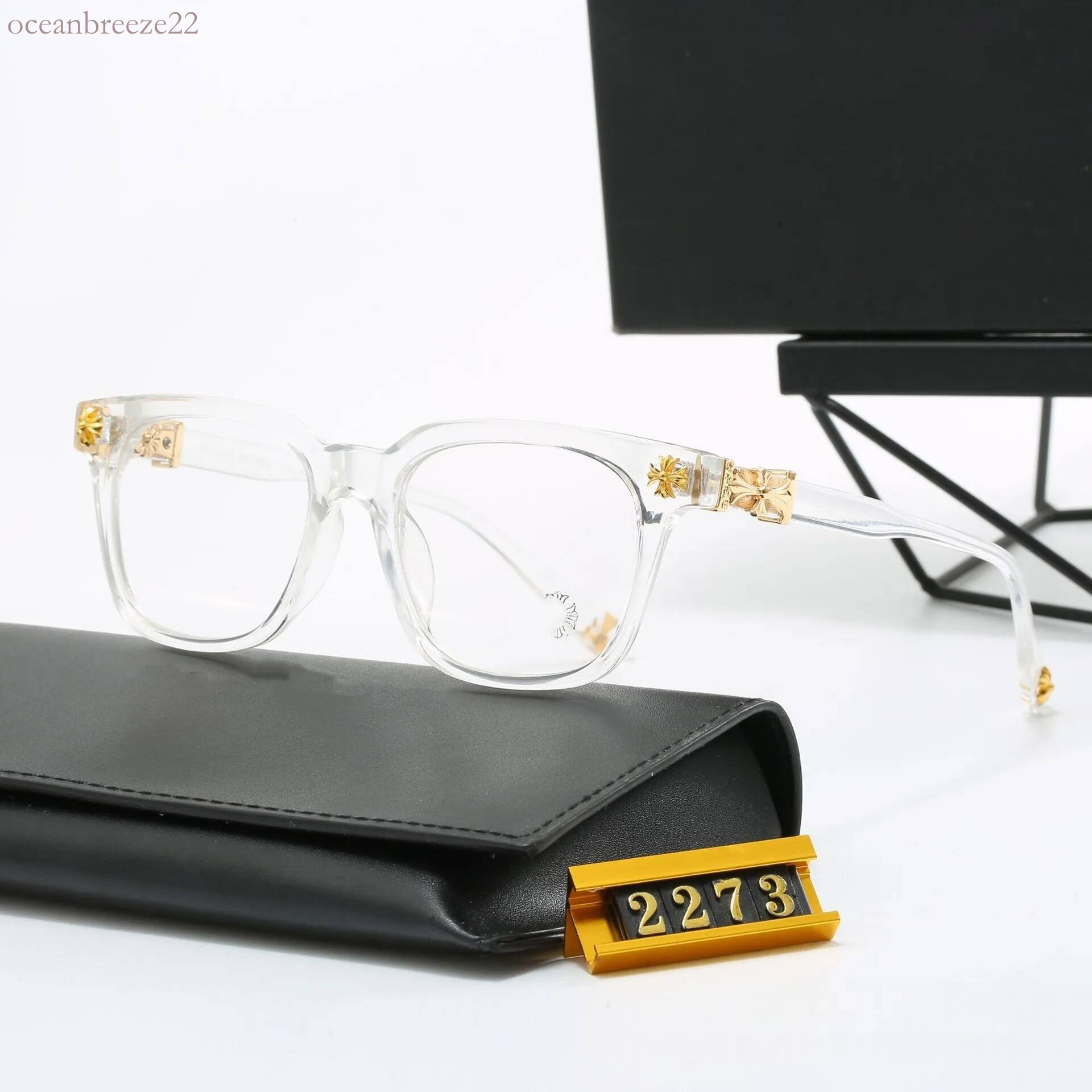 chromed glasses Blue Light Glasses Eyewear Men's cross glasses Designer Sunglasses For Men Women Computer Lenses to Read Lunettes Chrome Sungla