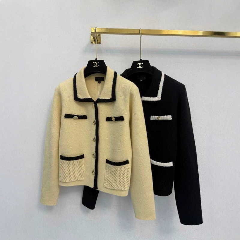 Women's Sweaters Designer 2026 new doll-collar wool coat for women, Korean-style autumn and winter outfit, French chic style