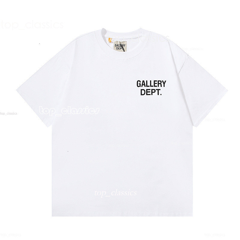 Gallarydeptt Shirt Designer Mens High Street Outdoor Casual Shirts Style New Trend Brand Galleryy Letter Printed Loose High Quality Short Sleeve T S
