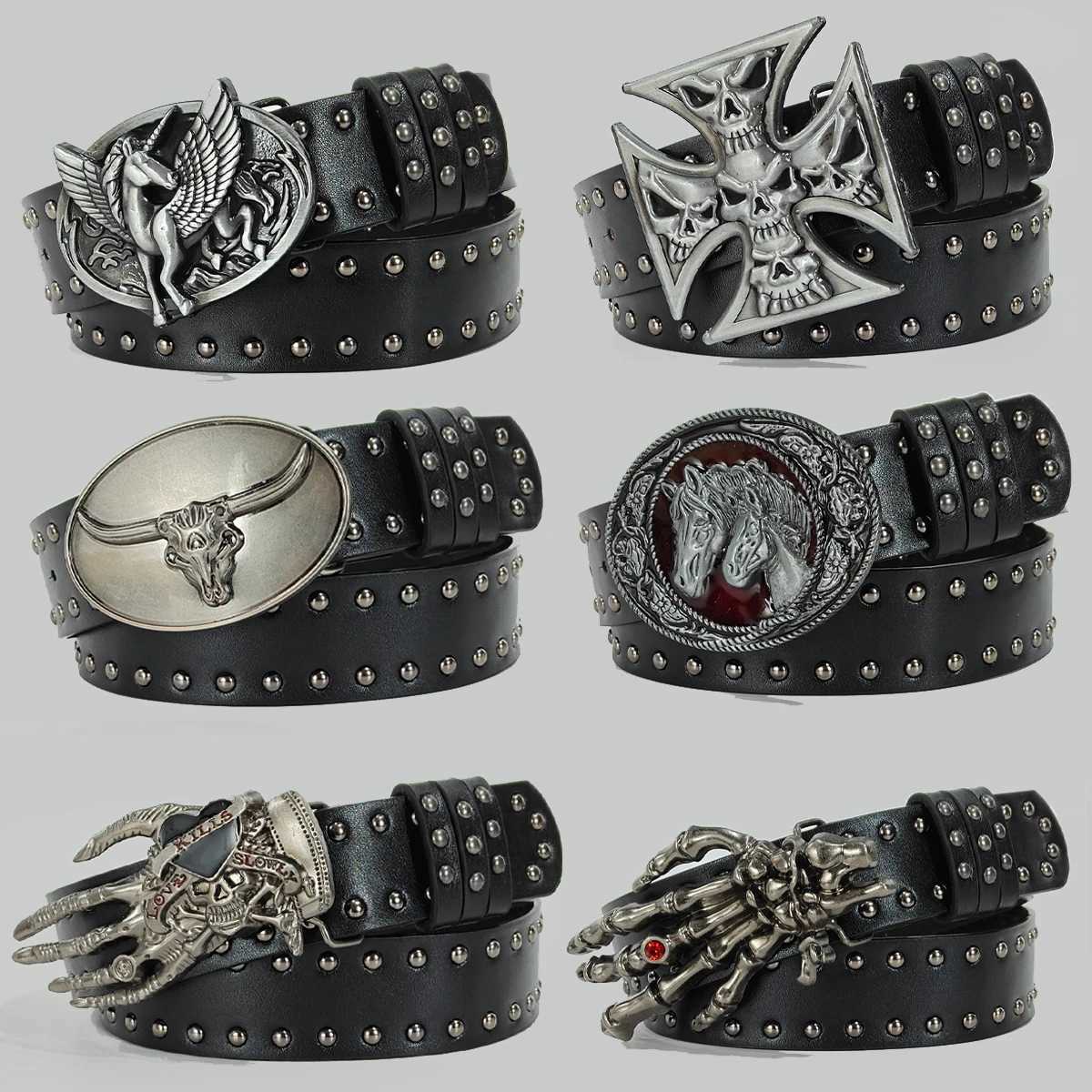 Bohemian Cross Y2k Waist Belt for Men and Women Luxury Designer Versatile Plus Size Waistband Gothic Accessories Jeans Big Belt S261017VA9E