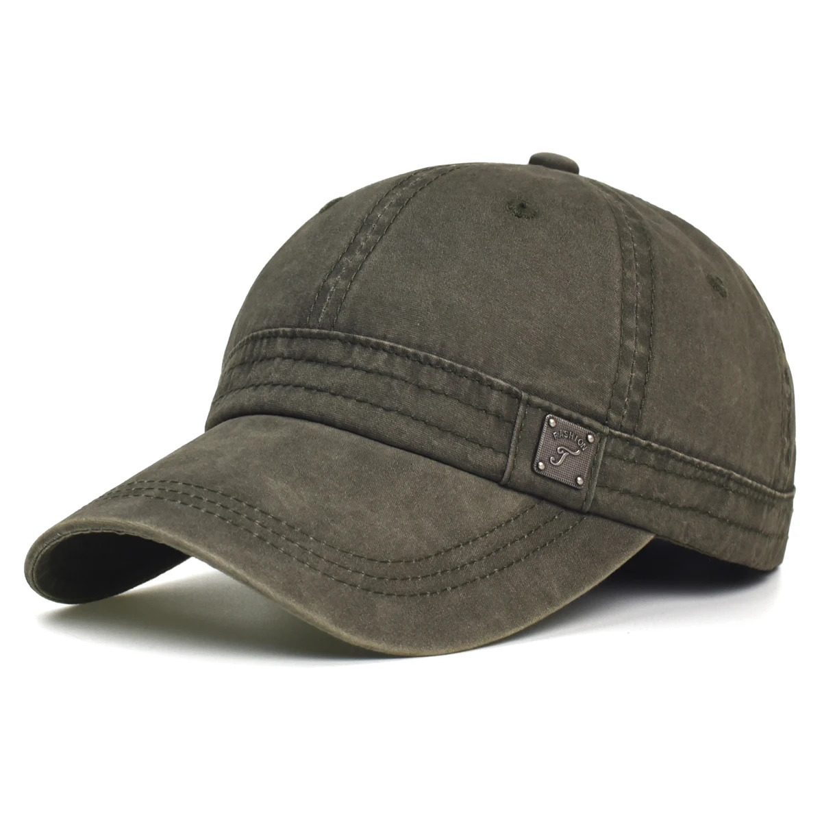 Washed Cotton Baseball Cap Men Women Casual Vintage Dad Hat Adjustable Trucker Style Low Profile Outdoor261016
