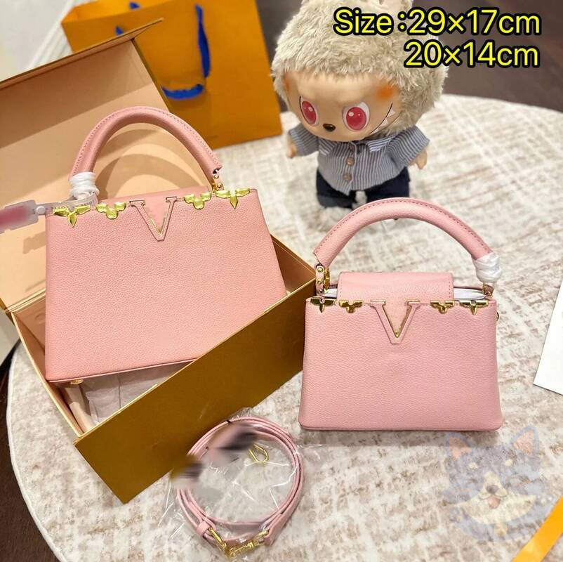 High Quality pink designer bag Pink purse Tote bag handbag crossbody bag ladies summer pink collection pink bag Luxury Bag qe 81