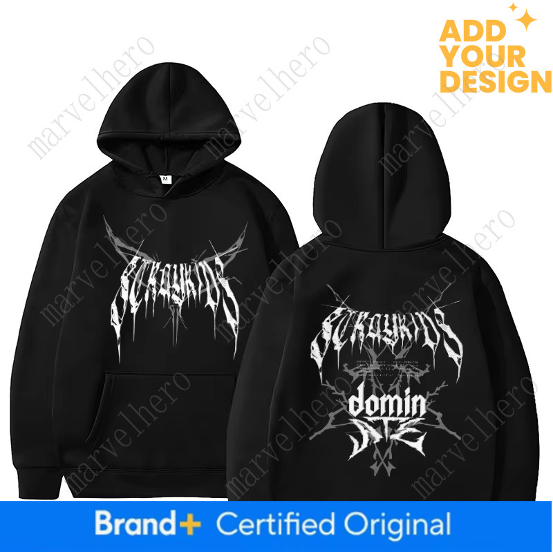 Spring Autumn Season SKZ New Concert Printed Hoodie Sweatirt Round Ne Pullover Men S And Women S Oversize Clothing
