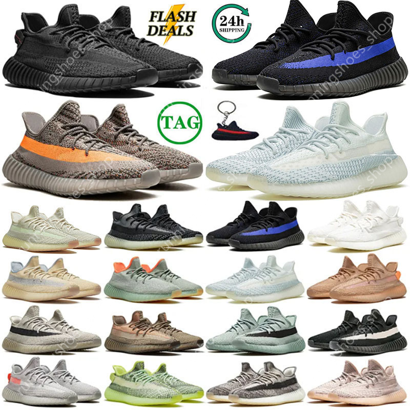 2027 Designer 350 v2 Running Shoes Sneakers Trainers for Salt brown Black white Mens Women 350s Outdoor Sport Hiking shoe Size US 12
