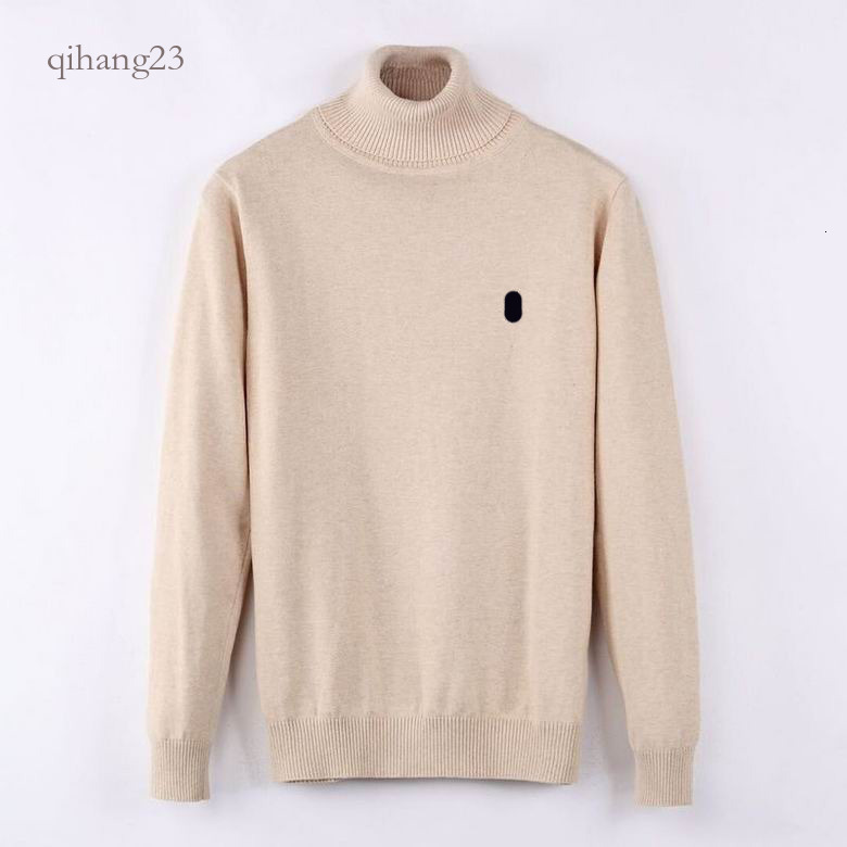 Ralf Sweaters Laurnen Men Polo Sweater Designer Cardigan Quarter Zip Knitted Half Small Horser Jumper Long Sleeve Wool Horse Embroidered Rauph Larue