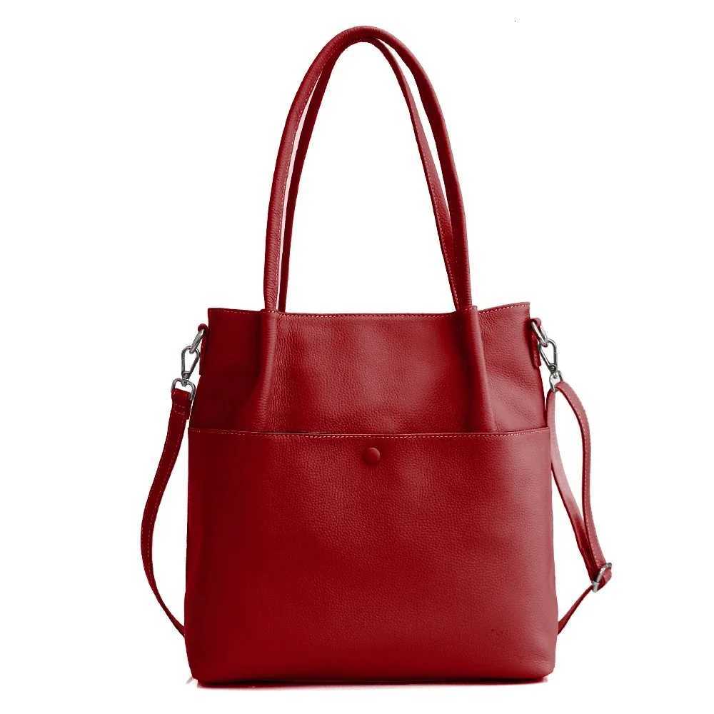 Evening Bags Zency Women Bucket Bag Genuine Leather Large Capacity Shopper Casual Handbag Female Crossbody Shoulder Tote Bags H261016
